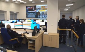 Symboliczne otwarcie zmodernizowanego Stołecznego Stanowiska Kierowania