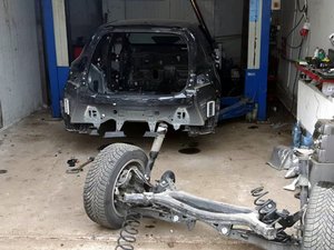 Części skradzionego samochodu