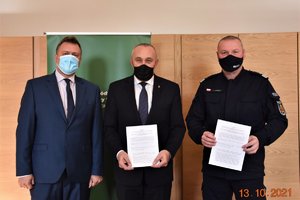 Podpisanie porozumienia o współpracy z Komendą Stołeczną Policji
