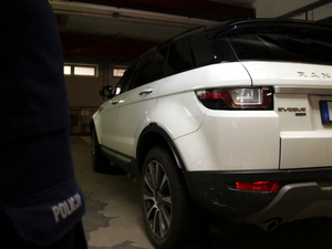 Grupa „Orzeł” odzyskała skradzionego Land Rovera Evoque