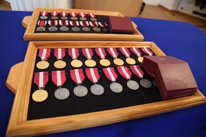 Uroczystość wręczenia medali i odznaczeń w KSP