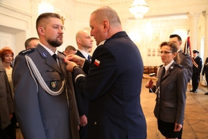 Uroczystość wręczenia medali i odznaczeń w KSP