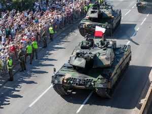 Policyjne zabezpieczenie obchodów święta Wojska Polskiego