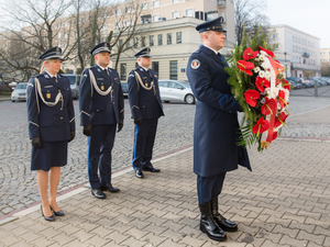 Stołeczni policjanci uczcili pamięć Żołnierzy Wyklętych