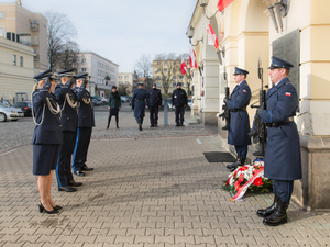 Stołeczni policjanci uczcili pamięć Żołnierzy Wyklętych