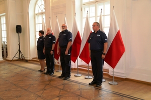 Listy gratulacyjne, nagrody i awanse na wyższe stopnie służbowe