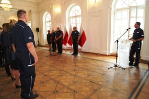 Listy gratulacyjne, nagrody i awanse na wyższe stopnie służbowe