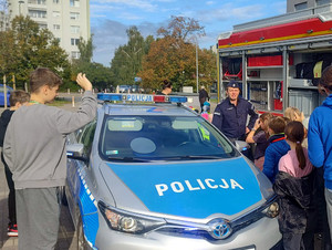 Działania stołecznych policjantów podczas „Tygodnia Bezpieczeństwa”