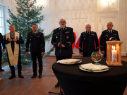 Spotkanie Wigilijne i Betlejemskie Światło Pokoju w Komendzie Stołecznej Policji