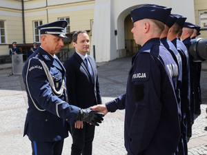 Nowo przyjęci policjanci złożyli ślubowanie