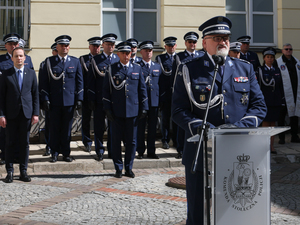 Nowo przyjęci policjanci złożyli ślubowanie