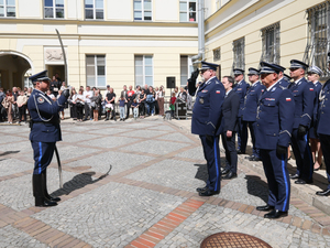 Nowo przyjęci policjanci złożyli ślubowanie