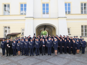 Nowo przyjęci policjanci złożyli ślubowanie