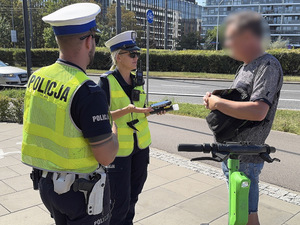 Zero tolerancji dla użytkowników hulajnóg stwarzających zagrożenie w ruchu drogowym