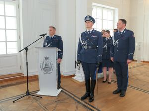 Uroczyste wprowadzenie zastępcy komendanta stołecznego ds. kryminalnych
