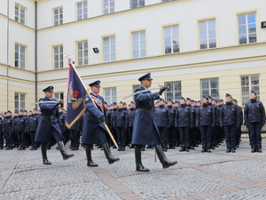 Ślubowanie nowo przyjętych policjantów