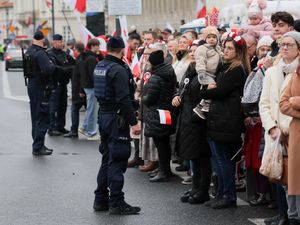 Policyjne zabezpieczenie obchodów Narodowego Święta Niepodległości