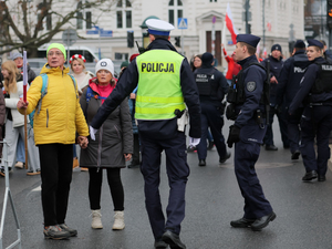 Policyjne zabezpieczenie obchodów Narodowego Święta Niepodległości