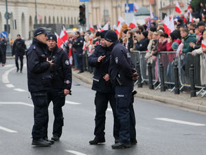 Policyjne zabezpieczenie obchodów Narodowego Święta Niepodległości