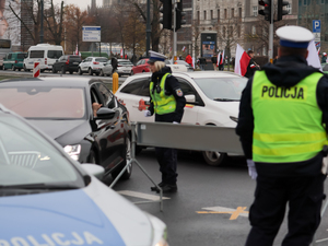 Policyjne zabezpieczenie obchodów Narodowego Święta Niepodległości