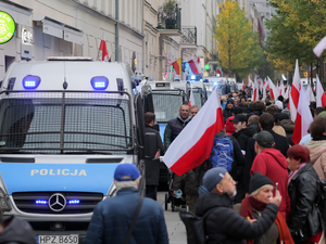 Policyjne zabezpieczenie obchodów Narodowego Święta Niepodległości