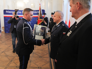 Zasłużeni dla działalności NSZZ „Solidarność” odznaczeni Złotą Odznaką „Za zasługi dla NSZZ „Solidarność w Policji”