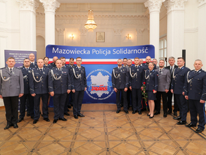 Zasłużeni dla działalności NSZZ „Solidarność” odznaczeni Złotą Odznaką „Za zasługi dla NSZZ „Solidarność w Policji”
