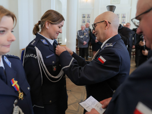 Medale i wyróżnienia z okazji Jubileuszu 35-lecia NSZZ Policjantów