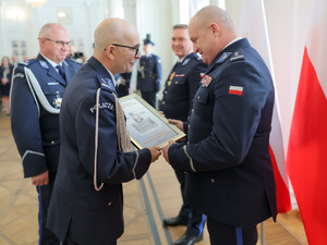 Medale i wyróżnienia z okazji Jubileuszu 35-lecia NSZZ Policjantów