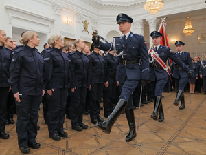 71 nowych policjantów złożyło ślubowanie