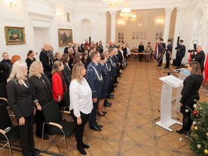Odznaczenia z okazji Jubileuszu 25-lecia powstania Związku Zawodowego Pracowników Policji