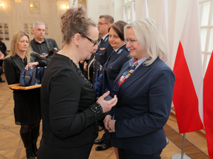 Odznaczenia z okazji Jubileuszu 25-lecia powstania Związku Zawodowego Pracowników Policji