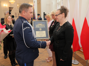 Odznaczenia z okazji Jubileuszu 25-lecia powstania Związku Zawodowego Pracowników Policji