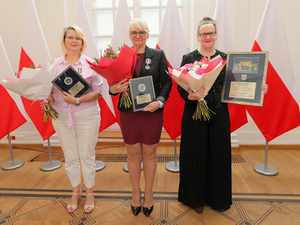 Odznaczenia z okazji Jubileuszu 25-lecia powstania Związku Zawodowego Pracowników Policji