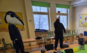 Z policyjnym Borsukiem o bezpieczeństwie