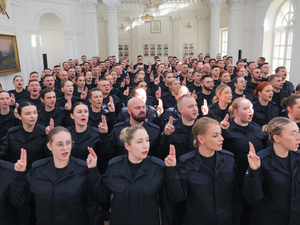 113 nowych policjantów złożyło ślubowanie