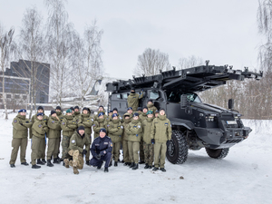 Wizyta uczniów Akademickiego Liceum Ogólnokształcącego w Białej Podlaskiej o profilu mundurowym w Komendzie Stołecznej Policji