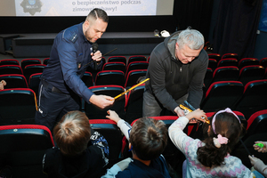 Zajęcia w Kinie Wisła przypomniały dzieciom zasady korzystania z numeru 112