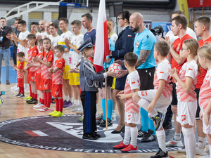 Zakończenie XVI Międzynarodowego Turnieju Służb Mundurowych w Piłce Nożnej Halowej im. podkom. Andrzeja Struja