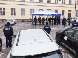 Uroczyste przekazanie pojazdów