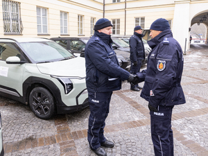 Uroczyste przekazanie pojazdów