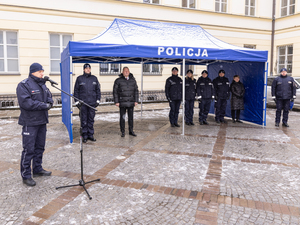Uroczyste przekazanie pojazdów
