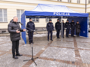 Uroczyste przekazanie pojazdów