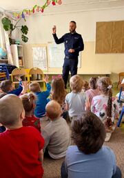 Przedszkolaki z „Bajki” uczyły się, jak nie zgubić się w tłumie i gdzie szukać pomocy