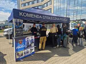 Policjanci Komendy Stołecznej Policji na Kampusie Kariery Uniwersytetu VIZJA