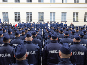 149 nowych policjantów złożyło ślubowanie