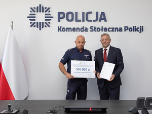 Podpisanie umowy w ramach projektu pn. „Elektromobilność w Komendzie Stołecznej Policji – Rozwój Nowoczesnej Floty Policyjnej”
