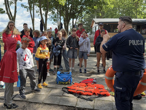 „Bezpieczne Wakacje nad wodą” - wspólna akcja Policji, WOPR i PSP