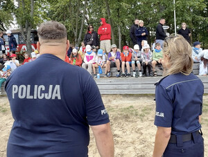 „Bezpieczne Wakacje nad wodą” - wspólna akcja Policji, WOPR i PSP