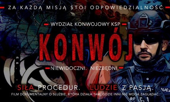 Dwie dekady z misją – Wydział Konwojowy KSP bohaterem najnowszego filmu z serii „Stołeczni”